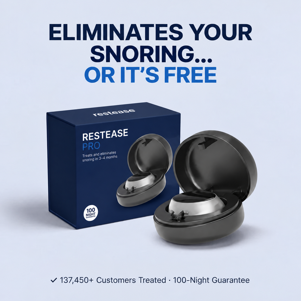RestEase — Stop Snoring at the Source