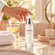 Lumiva Complete C Serum morning skincare routine