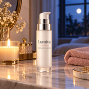 Lumiva Complete C Serum evening skincare routine